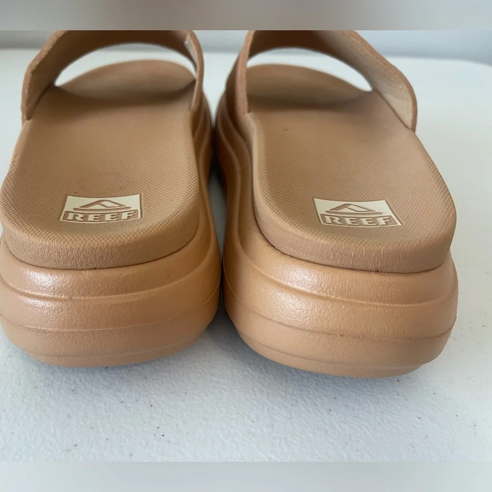 Reef Cushion Bondi Bay Slides – Tan/Nude – Women’s Size 10 l Poshmark - Picture 4 of 7